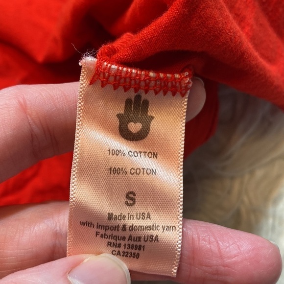 Spiritual Gangster Love More Red Short Sleeve Crewneck Tee sz S - Picture 9 of 10